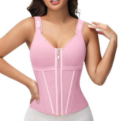 Waist Shapewear for Women with Tummy Control - Adjustable Strap Girdle for Workout & Daily Wear